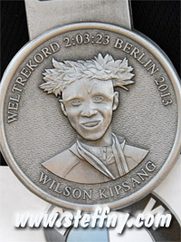 Marathon Medaille Berlin 2014 Wilson Kipsang