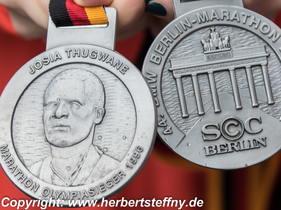 Marathon Medaille Berlin 2017